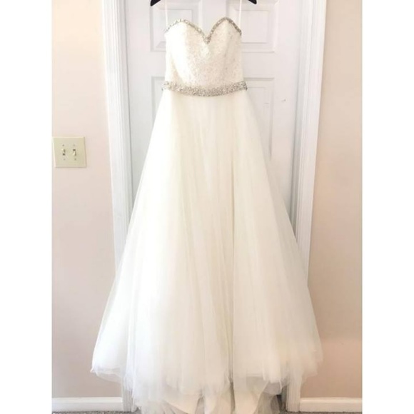Morilee by Madeline Gardner Wedding D. -never worn - Picture 1 of 7